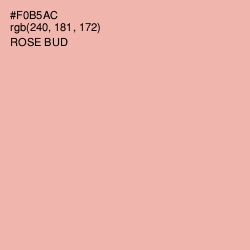 #F0B5AC - Rose Bud Color Image